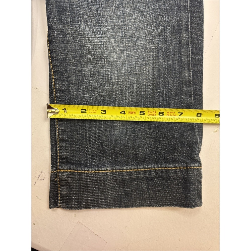 Kut from the Kloth Womens Bermuda Stretch Jean Shorts Y2K Flap Pocket Size 2 - Picture 10 of 11